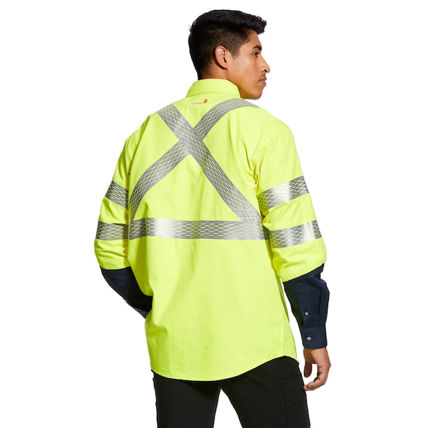 Flame-Resistant Button Down Wrk Shrt, 2XL