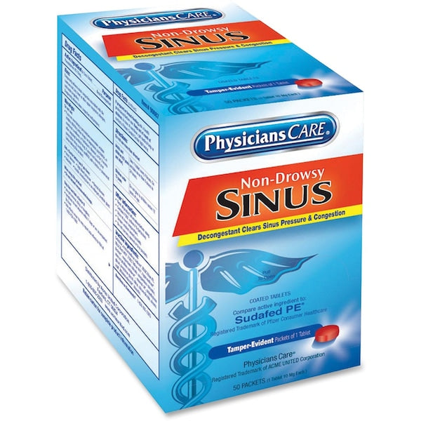 Tablets, Sinus, PK50