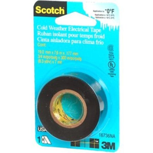 Cold Weather Vinyl Electrical Tape, PK24