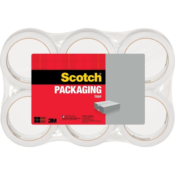 Lightweight Shipping Pkg Tape 3350-, PK6