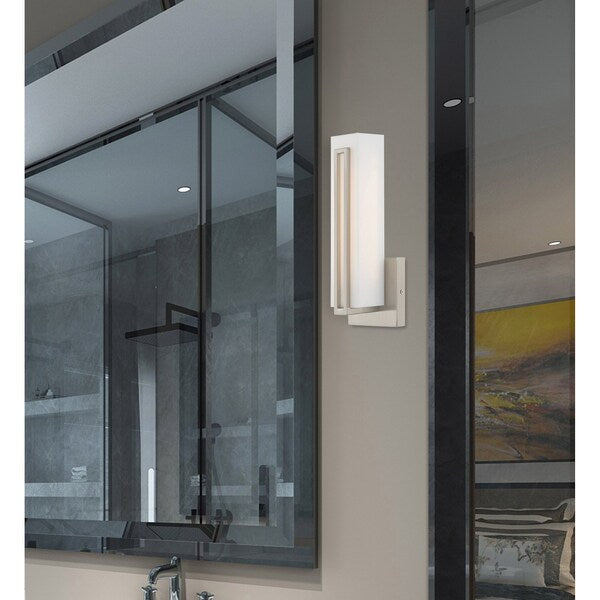 Fulton N/A Light Brushed Nickel ADA Wall Sconce