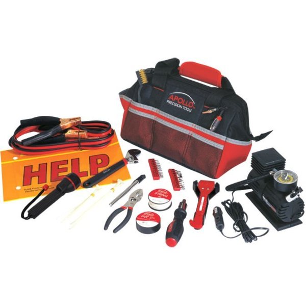 Roadside/Emergency Tool Kit, w/Air Com