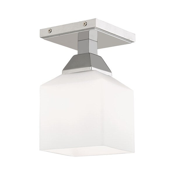 Aragon 1 Light Polished Chrome Ceiling Mount
