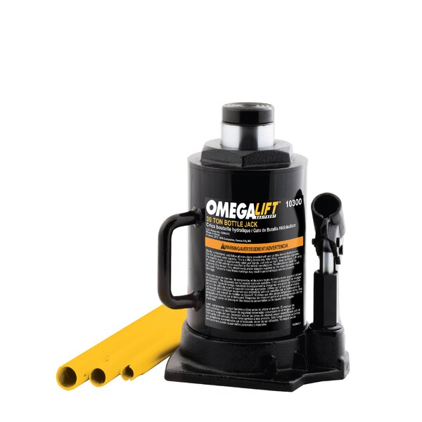 Side Pump Bottle Jack, 30 tons
