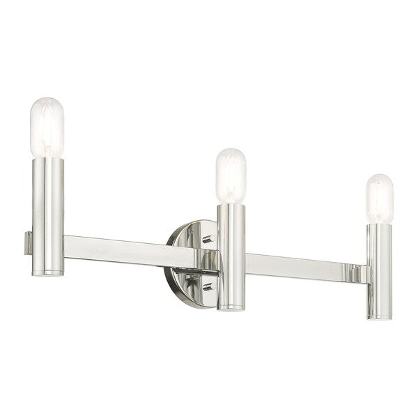 Copenhagen 3 Light Polished Chrome ADA Bath Vanity