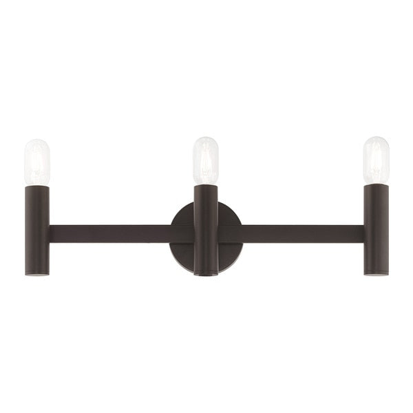 Copenhagen 3 Light Bronze ADA Bath Vanit