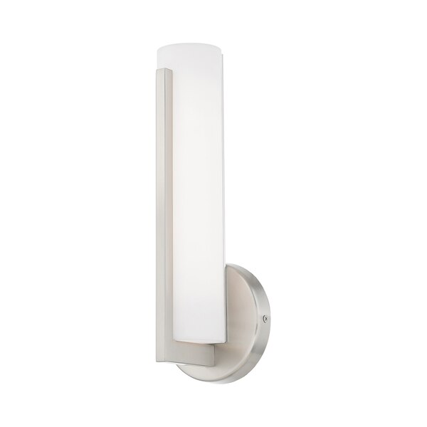 Visby N/A Light Brushed Nickel ADA Wall Sconce