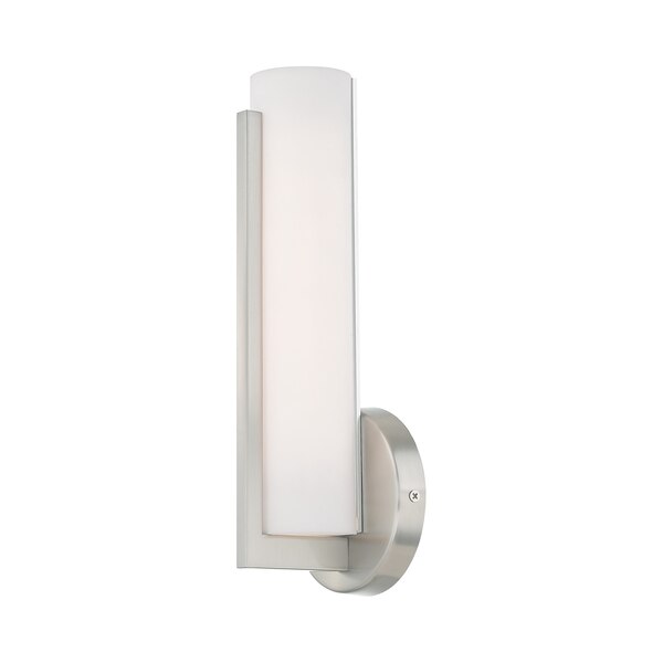 Visby N/A Light Brushed Nickel ADA Wall Sconce