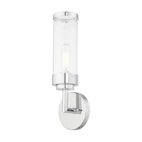 Hillcrest 1 Light Polished Chrome ADA Wall Sconce