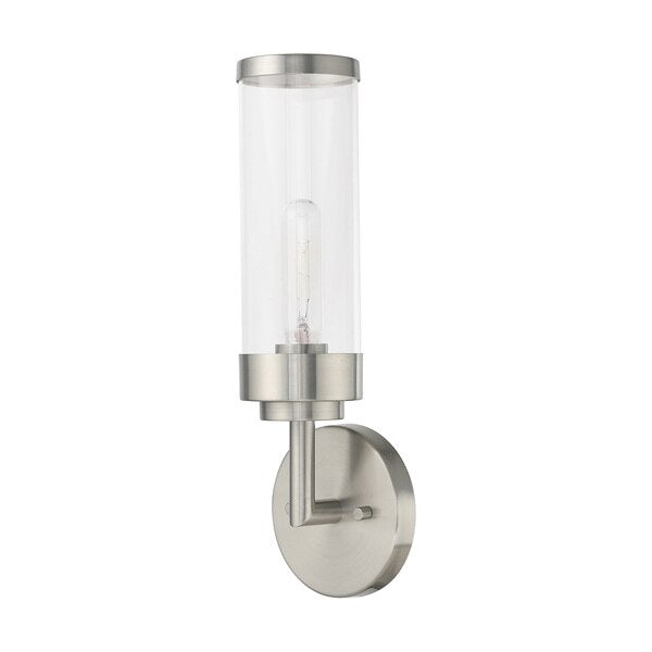 Hillcrest 1 Light Brushed Nickel ADA Wal