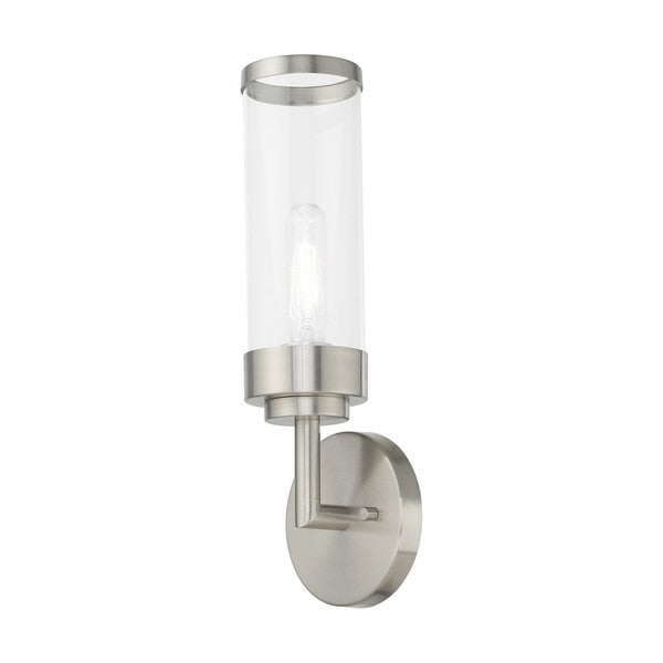Hillcrest 1 Light Brushed Nickel ADA Wal