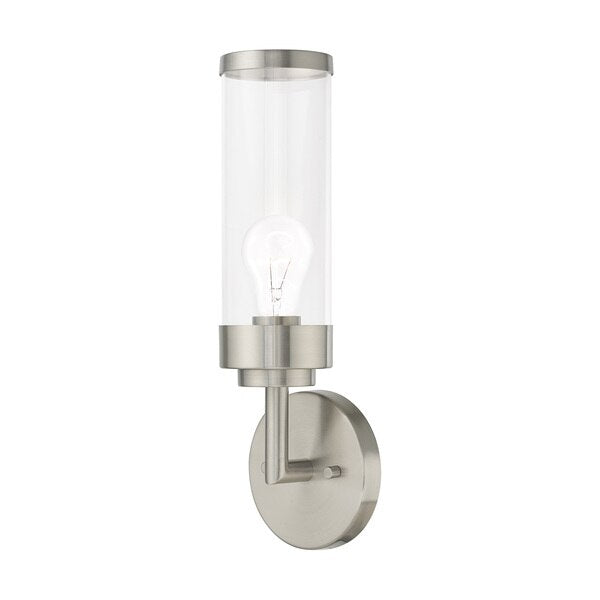 Hillcrest 1 Light Brushed Nickel ADA Wal