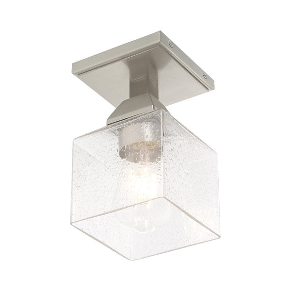 Aragon 1 Light Brushed Nickel Ceiling Mount