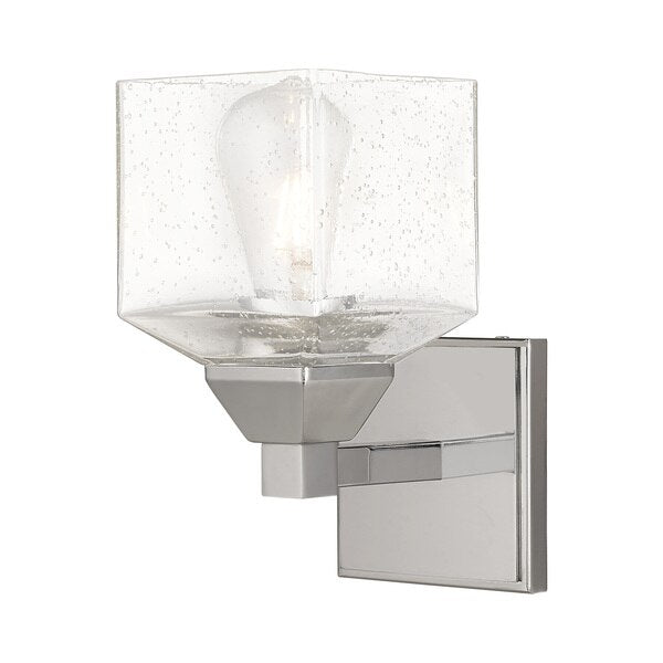 Aragon 1 Light Polished Chrome Wall Sconce