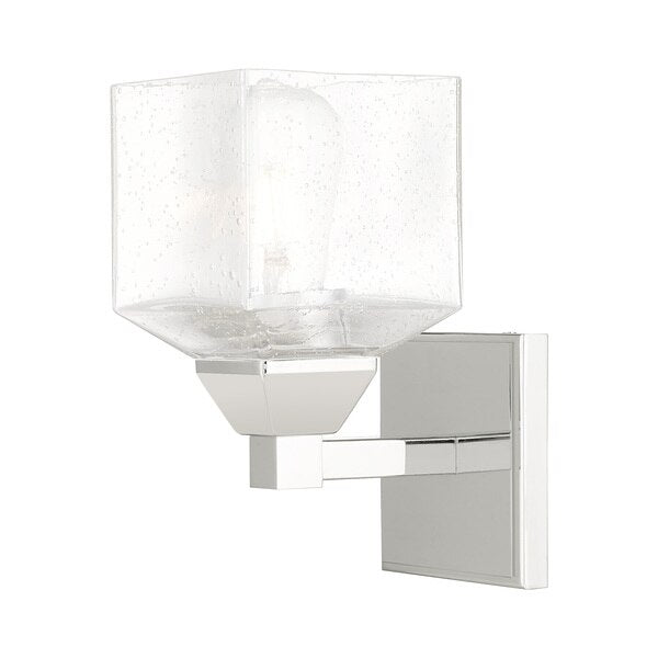 Aragon 1 Light Polished Chrome Wall Sconce