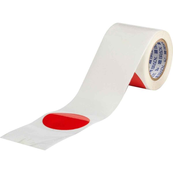 Floor Marking Tape, Red, PK80