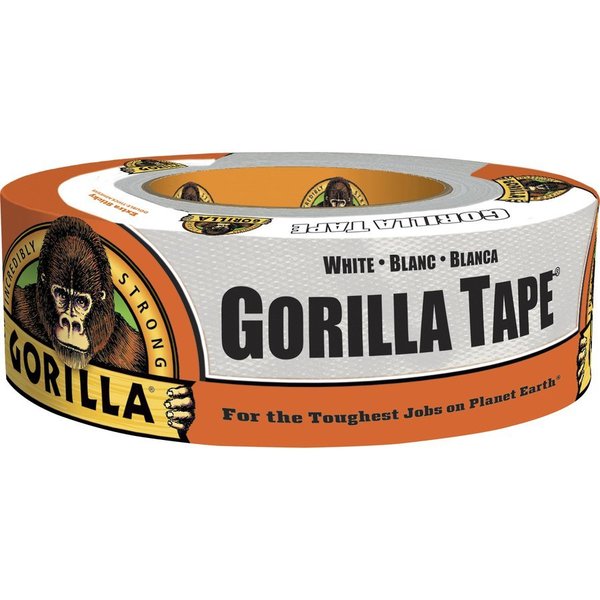 Duct Tape, Round, White, 5-3/4 in. dia.