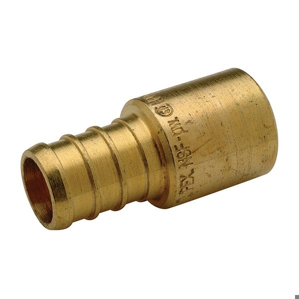 Adapter, Copper, 1/2