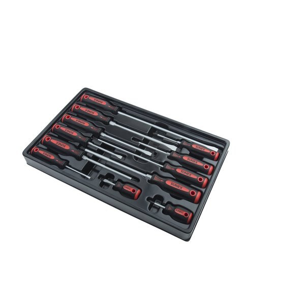 Screwdriver Set, Combination, 12 pcs.