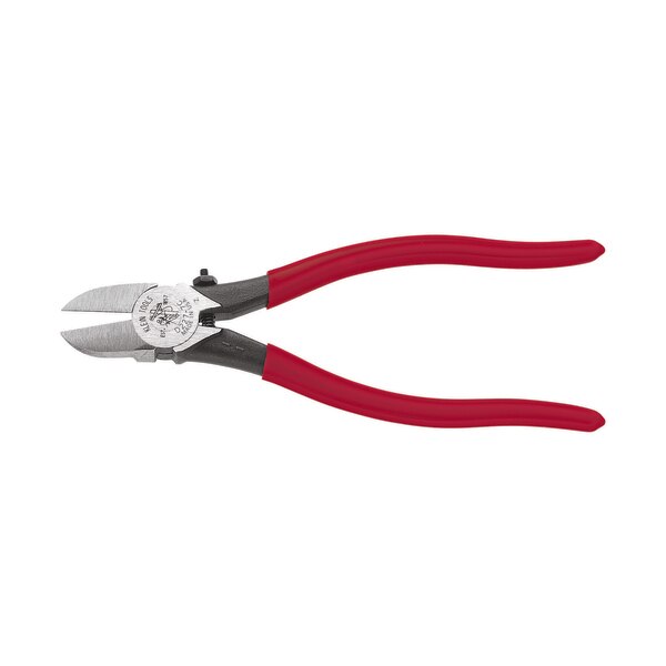 7 3/4 in Diagonal Cutting Plier Flush Cut Narrow Nose Uninsulated