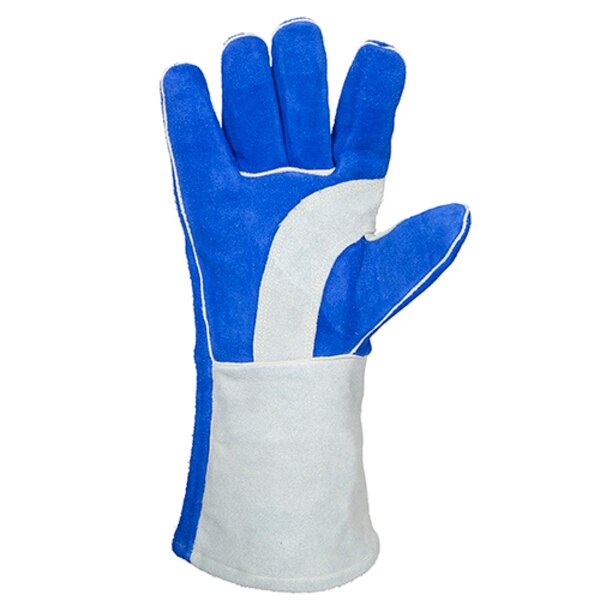Stick Welding Gloves, Cowhide Palm, L, PR