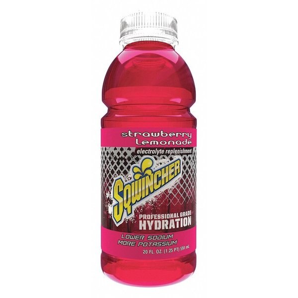 Sports Drink, Regular, 20 oz ready to drink, Strawberry-Lemonade, 24 Pack
