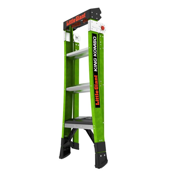 Fiberglass Industrial Combination Ladder