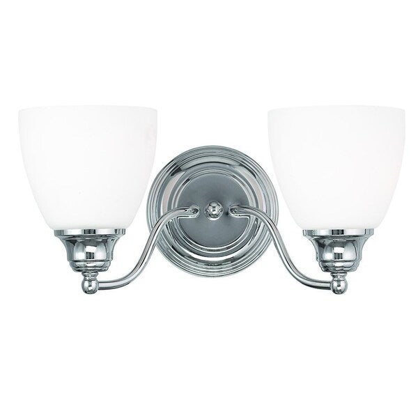 Somerville 2 Light Polished Chrome Bath