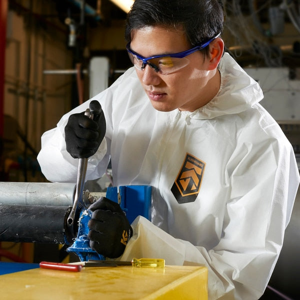 Polyurethane Coated Gloves, Palm Coverage, Black, M, PR