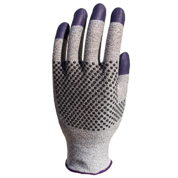 Disposable Gloves, Nitrile, Purple, XS, 24 PK