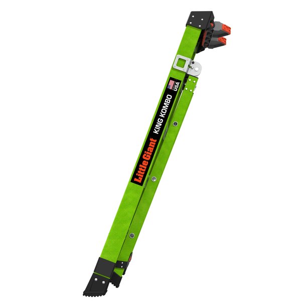 FIBERGLASS COMBINATION LADDER, 3-in-1 All-Access Combination Ladder Configuration, 11 ft