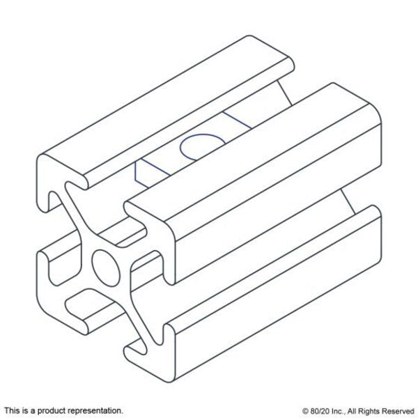 Slide-In Economy T-Nut Block M6