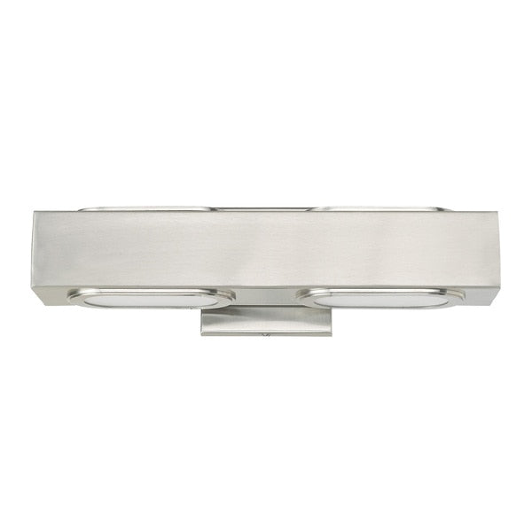 Kimball LED Light Brushed Nickel ADA Bath Vanity