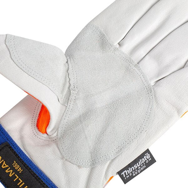 Hi-Vis Cold Protection Gloves, Thinsulate Lining, 2XL
