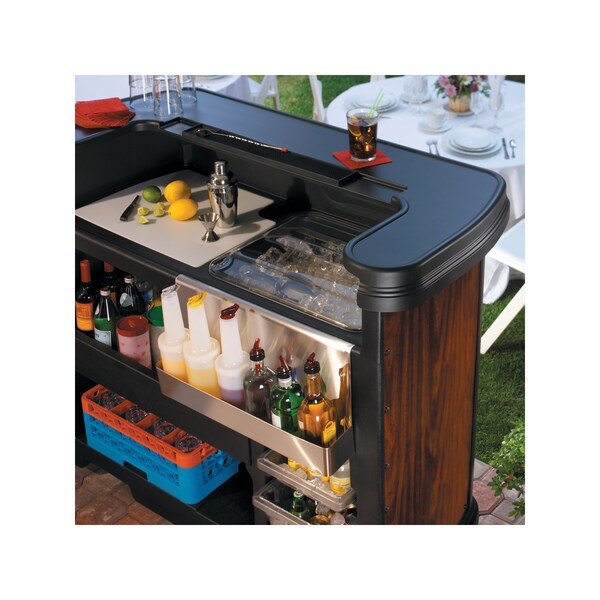 Portable Bar, Cherry Wood