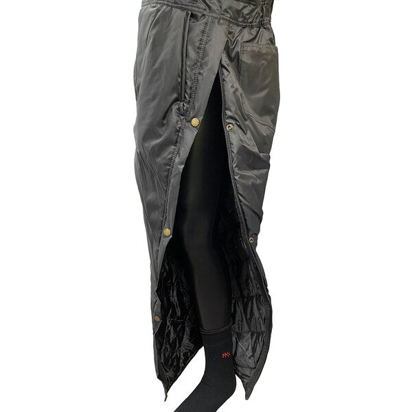 Insulated Lightweight Coverall, Black, S