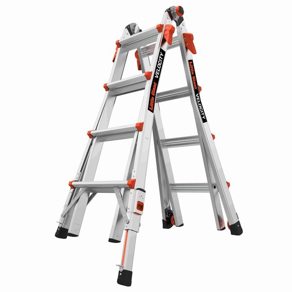 Articulated Ladder-Ratchet Levelers, Al