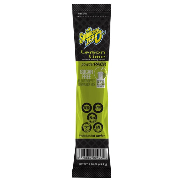 Sports Drink Mix Powder 1.76 oz., Lemon-Lime, PK8