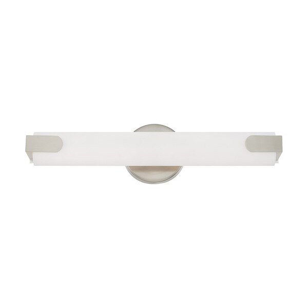 Lund LED Light Brushed Nickel ADA Bath Vanity