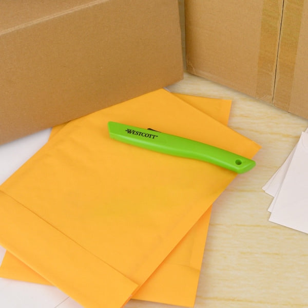 6 in Auto-Retracting Box Opening Safety Knife, ABS