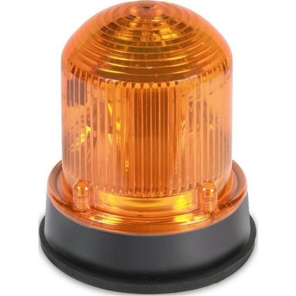 Warning Light, LED, 24VDC, Amber, 65 FPM