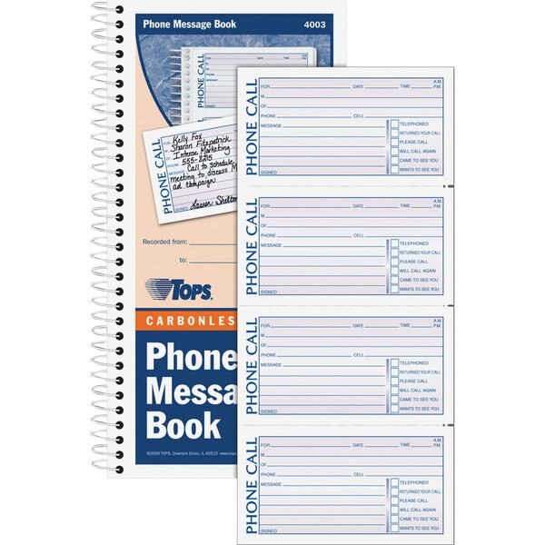 Phone Message Book, 5-1/2