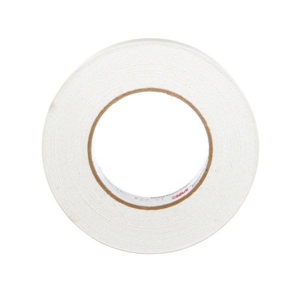 Cloth Tape, 1 In x 60 yd, 7 mil, White, PK36
