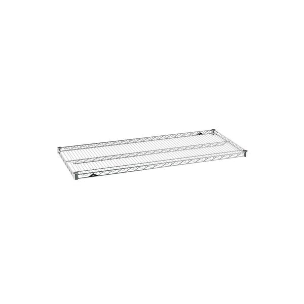 Super Erecta Wire Shelf, Chrome, 24 x 36