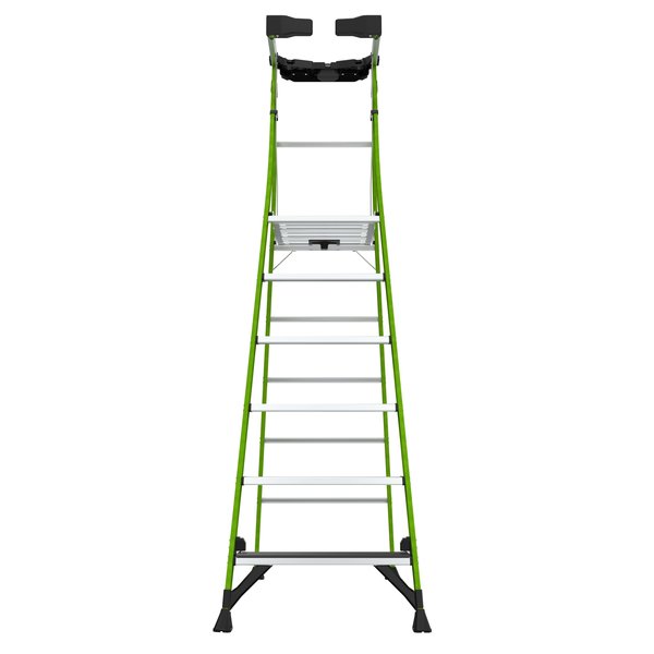 Platform Stepladder, 375 lb Cap., 6 ft H