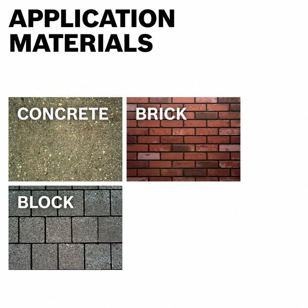 Hammer Masonry Drill, 3/8in, Carbide