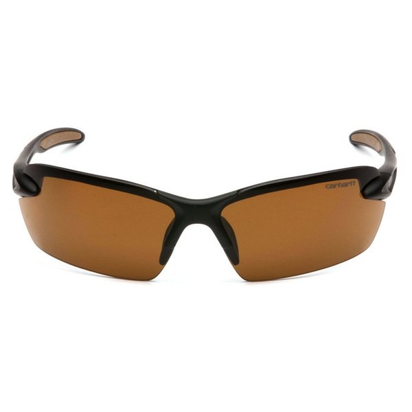 Safety Glasses, Wraparound Clear Polycarbonate Lens, Scratch-Resistant