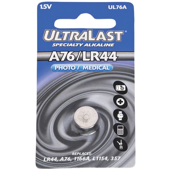 Battery 1.5 Volt Alkaline Ultralast Specialty Battery
