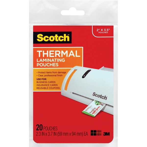 Scotch Thermal Pouches TP585120 Bus, PK24