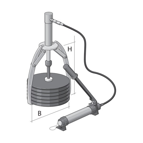 Extension For Hydraulic Cylinder, 205mm